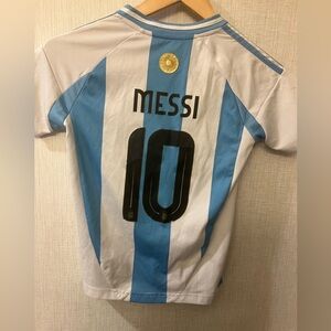 Lionel Messi fifa world champions edition soccer futbol jersey athletic shirt xL
